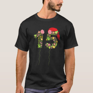 Pirat Bandana 15 år gammal grafik 15:e födelsedage T Shirt