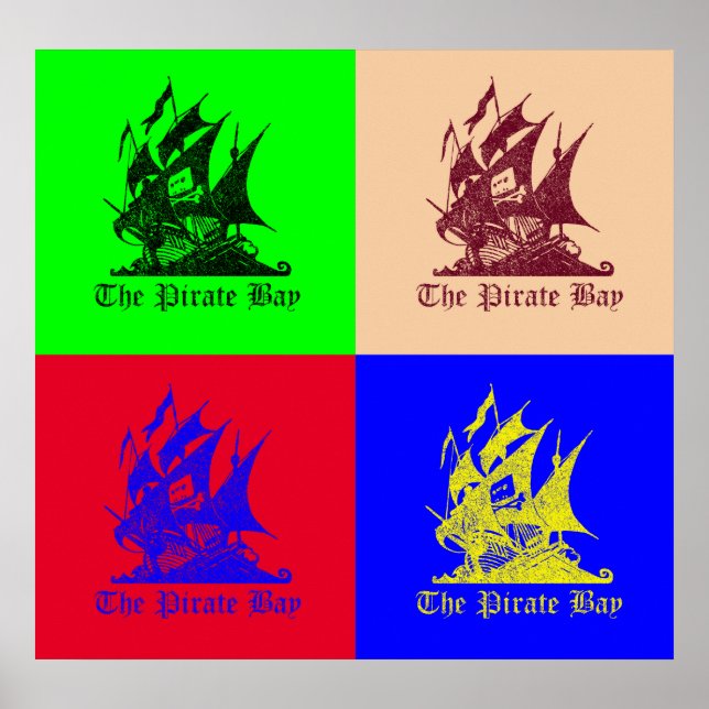 Pirat Bay Poster (Framsidan)