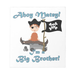 Pirat Big Brother Anteckningsblock