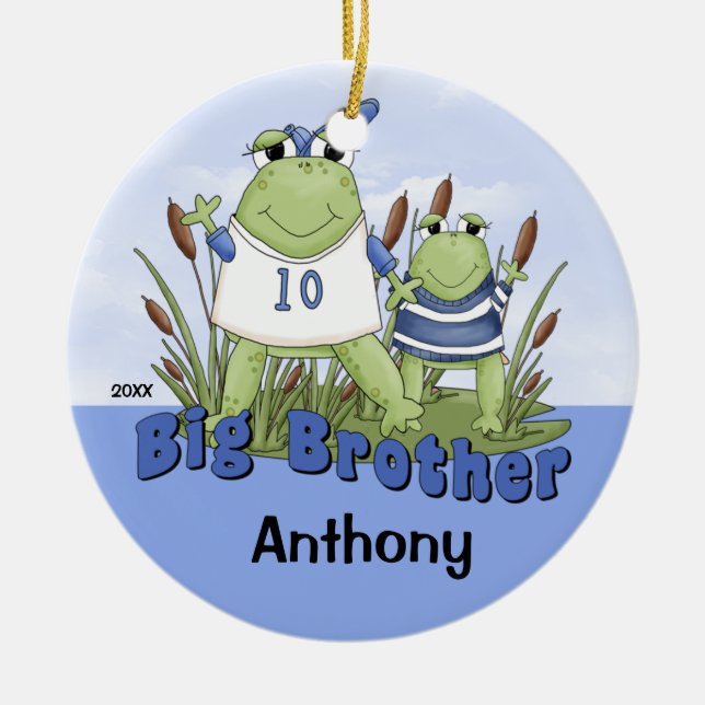 Pirat Big Brother-julprydnaden Julgransprydnad Keramik (Framsidan)