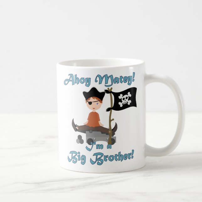 Pirat Big Brother Kaffemugg (Höger)
