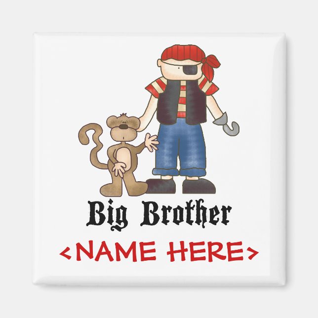 Pirat Big Brother Magnet (Framsidan)