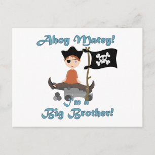 Pirat Big Brother Vykort