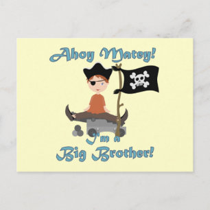 Pirat Big Brother Vykort
