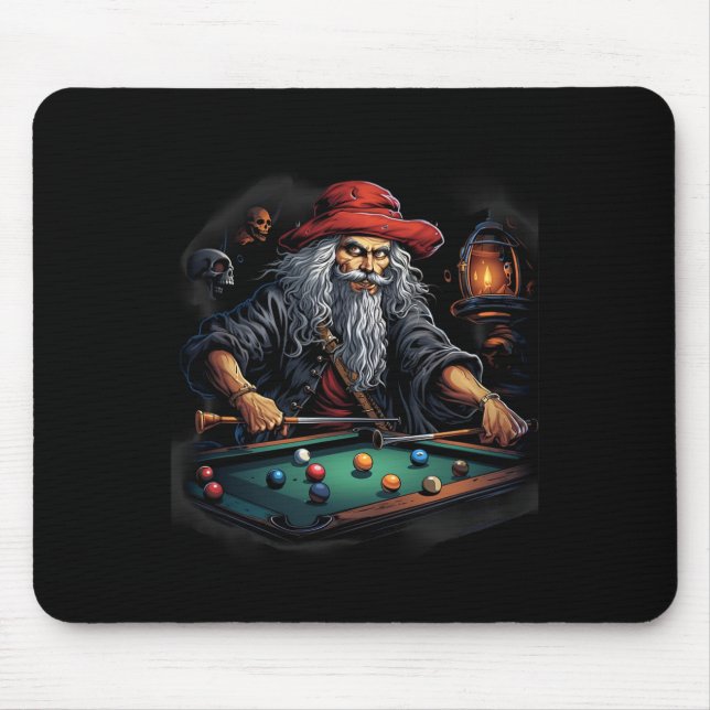 Pirat Billiards Bassäng Player Buccaneer Sports Musmatta (Framsidan)