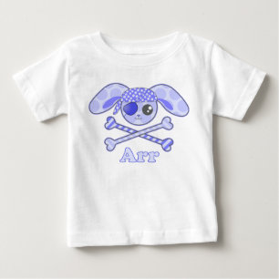 Pirat Blå Kanin Arr T-shirt