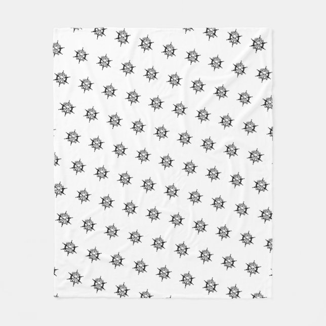 Pirat Blanket Ull Fleecefilt (Framsidan)