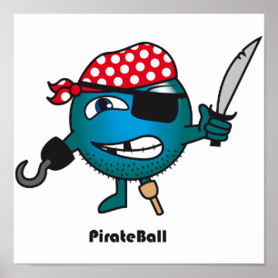 Pirat Boll Poster