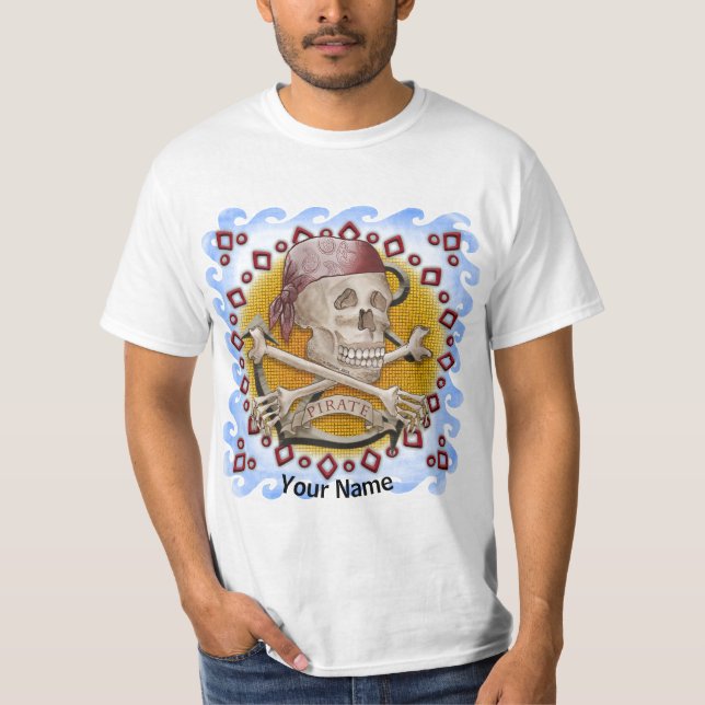 Pirat Bones t-shirt (Framsida)