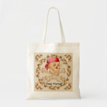 Pirat Bones Tote Bag