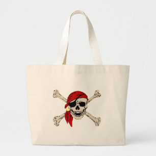 Pirat Booty Bag Jumbo Tygkasse
