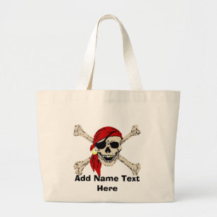 Pirat Booty Bag Jumbo Tygkasse