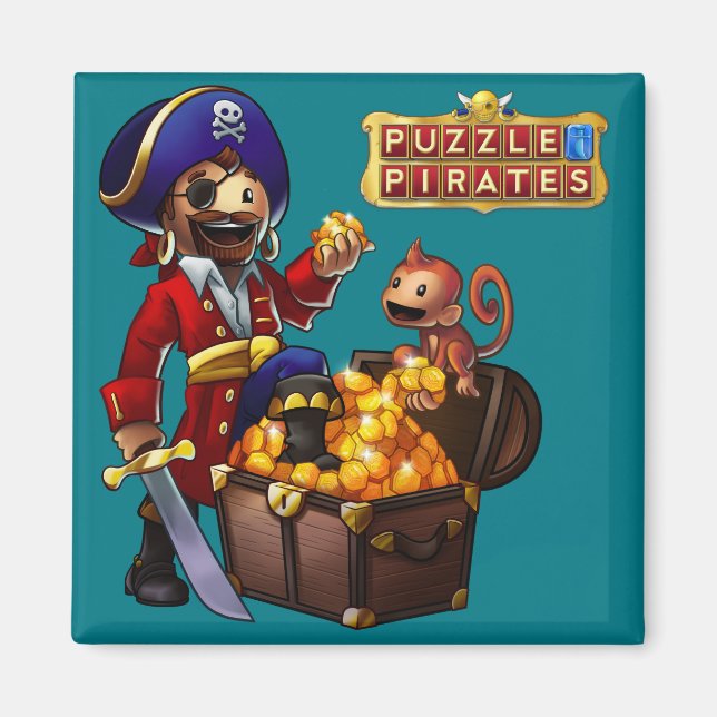 Pirat Booty Magnet (Framsidan)