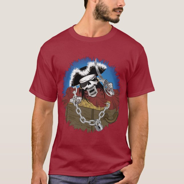 Pirat Booty T-shirt (Framsida)
