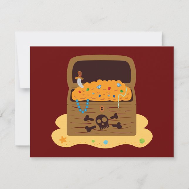 Pirat Booty Treasure Chest (Framsida)