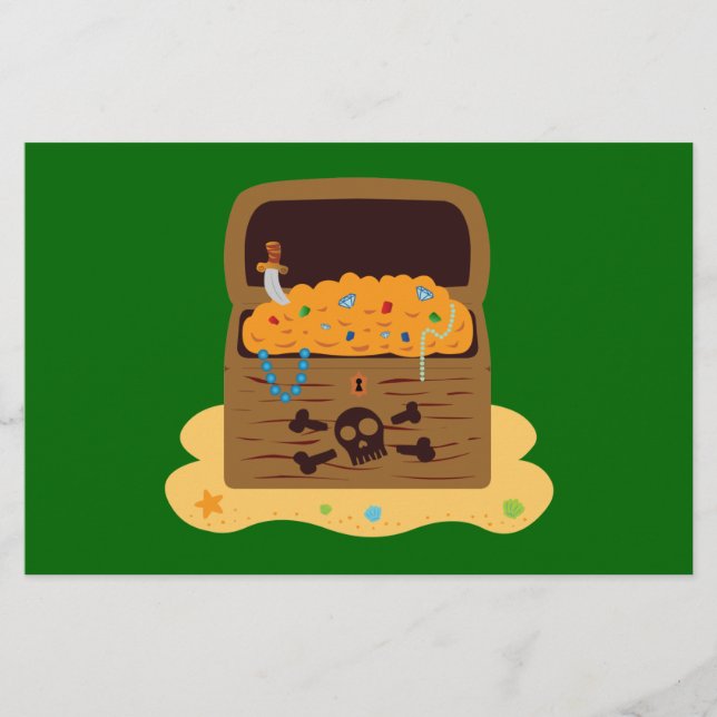 Pirat Booty Treasure Chest (Framsida)