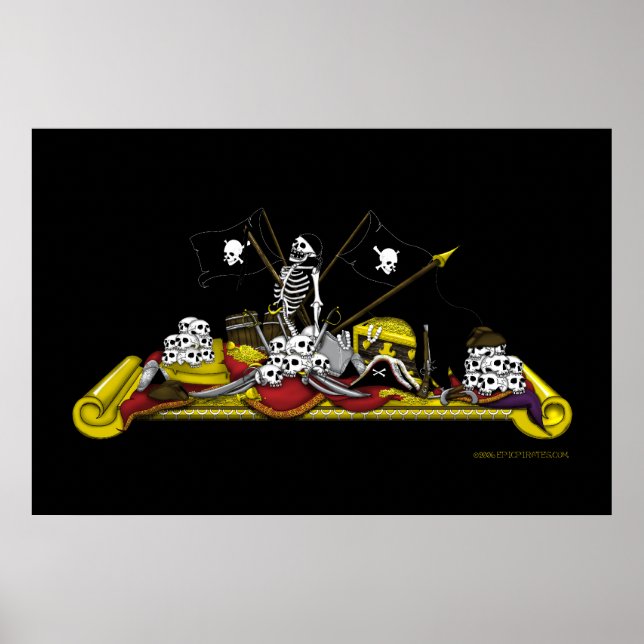 Pirat Bounty Poster (Framsidan)