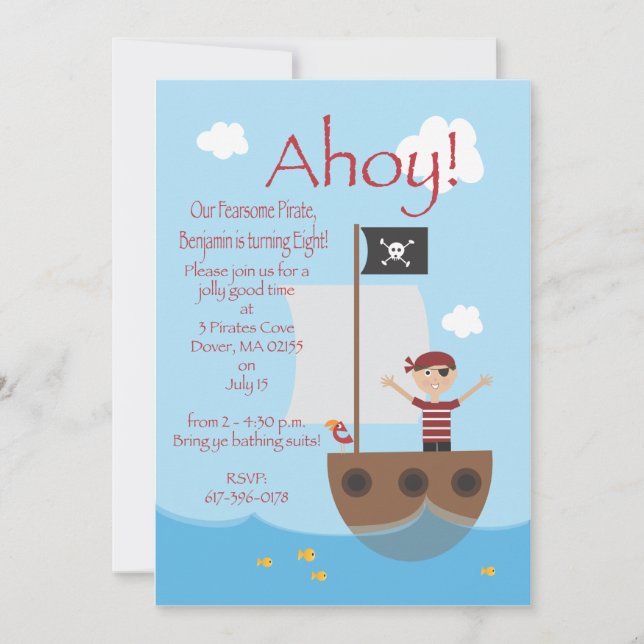 Pirat Boy (Framsida)