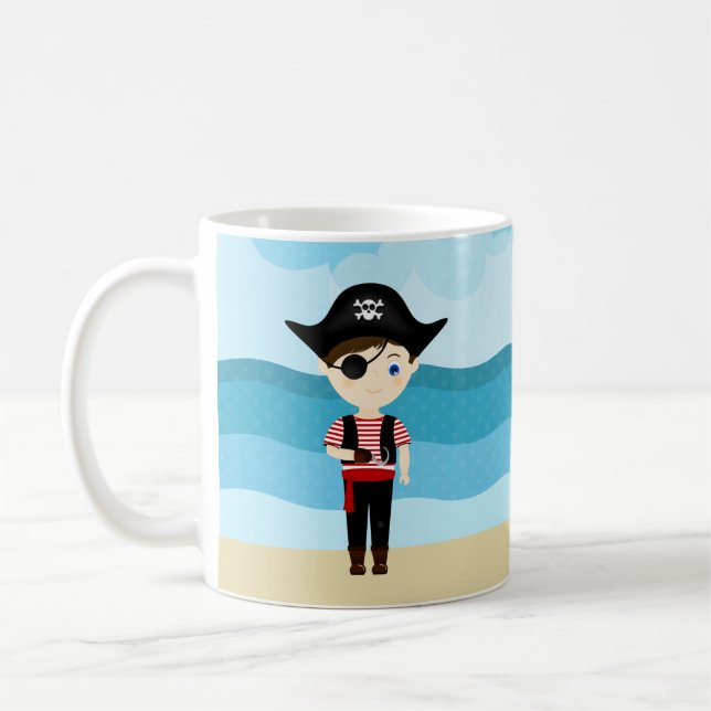 Pirat Boy Kaffemugg (Vänster)
