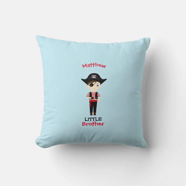 Pirat Boy Little Brother Kudde (Framsida)