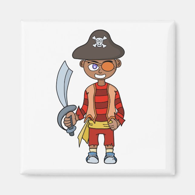 Pirat Boy Magnet (Framsidan)