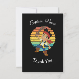 Pirat Boy Theme Card Tack Kort