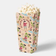 Pirat Boy Treasure Karta Roligt Födelsedagsfest 