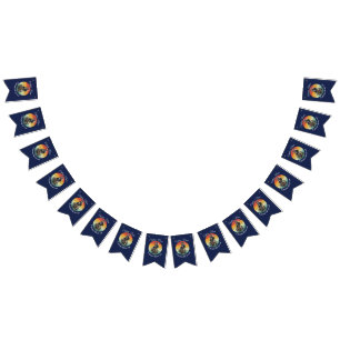 Pirat Bunting Flaggor