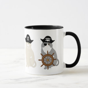 Pirat Cat Mugg