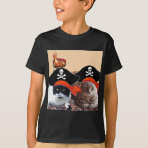PIRAT CATS,Prata som en pirat dag T Shirt