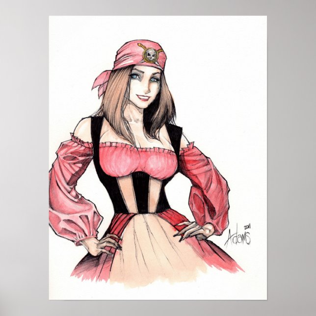 Pirat Chick Poster (Framsidan)