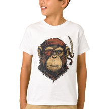 Pirat Chimp: Fetstilt och annonsdesign