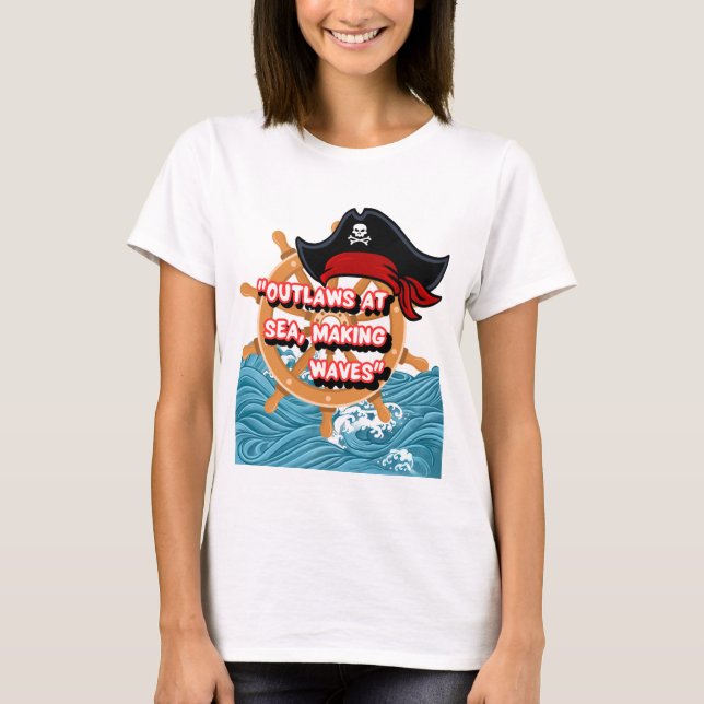 pirat citat t shirt (Framsida)
