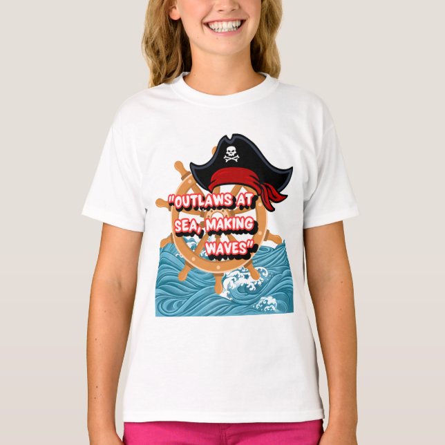 pirat citat t shirt (Framsida)
