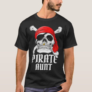 Pirat Costume Moster Temaparty Halloween Woman  T Shirt