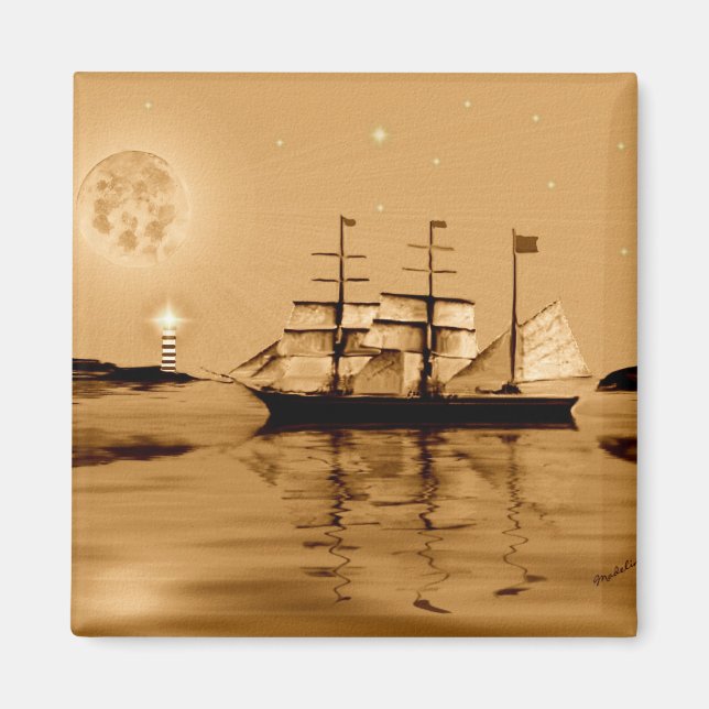 Pirat Cove Magnet (Framsidan)