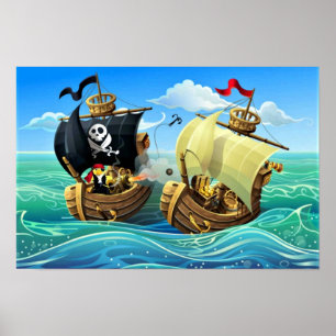 Pirat-Danny Duck. Poster