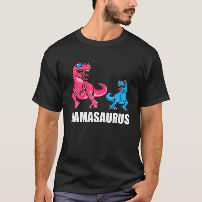 pirat dinosaur T rex Halloween Shirt (Framsida)