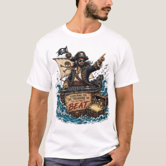 Pirat-DJ-kapten T Shirt