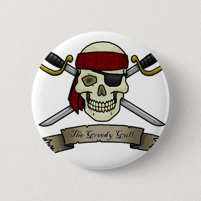 pirat-dödskalle-jolly-roger-färgsida knapp (Framsida)