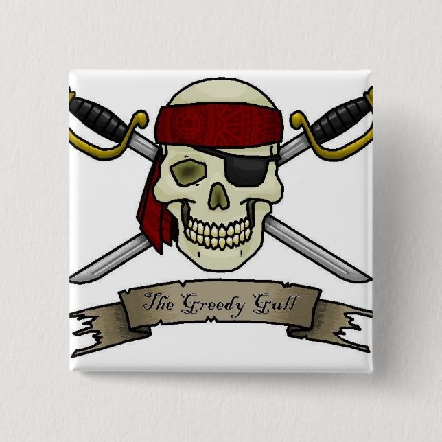 pirat-dödskalle-korsben-jolly-roger-färgsida knapp (Framsida)