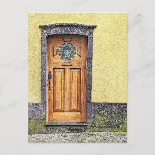 Pirat Door Helg Vykort (Framsida)