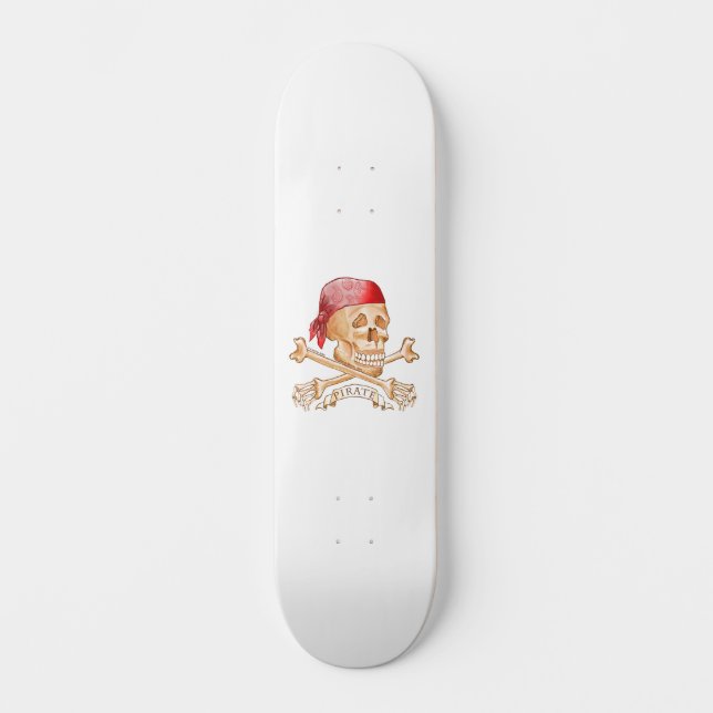 Pirat Döskalle skateboard (Framsida)
