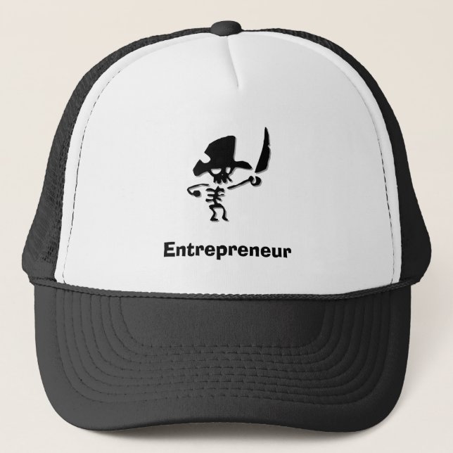 Pirat Entrepreneur Truckerkeps (Framsida)