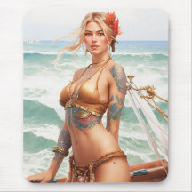 Pirat fantasi Mouse Pad