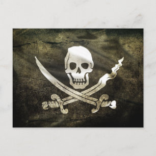 Pirat Flagga, Flagga i Pirater Vykort