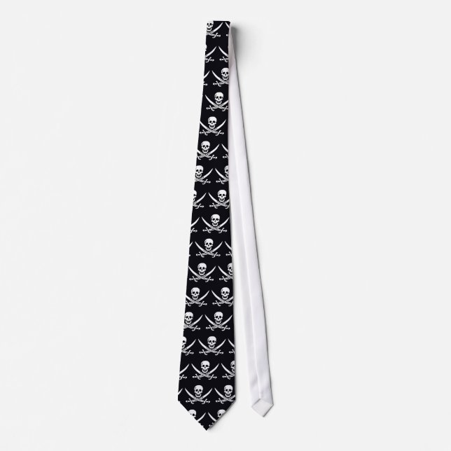 Pirat Flagga Jack Rackham - Calico Jack Tie Slips (Framsida)