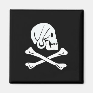 Pirat Flagga - Jolly Roger Magnet