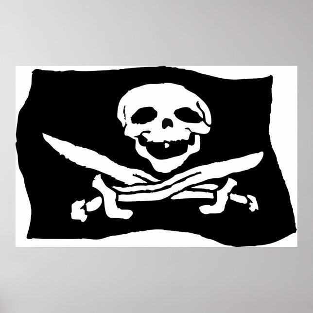 Pirat Flagga Poster (Framsidan)