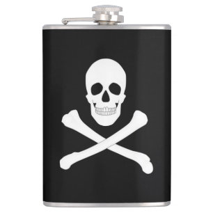Pirat Flagga (Skull och Crossbone) (Jolly Roger) Fickplunta